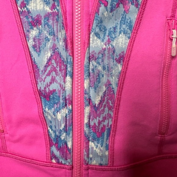 Ivivva by Lululemon Hot Pink Perfect Your Practice Full Zip Track Jacket 14 - Picture 11 of 15